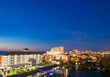 evenfall of clearwater at tampa florida USA