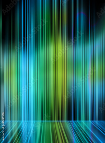 Illustration: Abstract color light sabres Abstract color light sabres