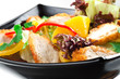 fresh salad with chicken fresh salad with chicken