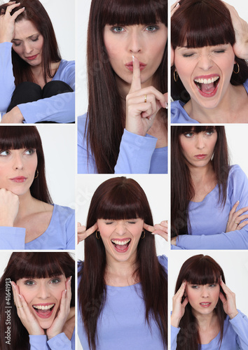 Photo: woman faces woman faces