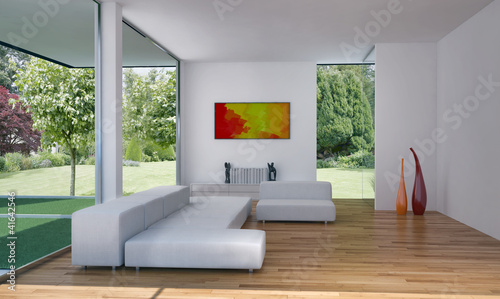 Illustration: Living room Living room
