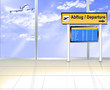 Flughafen - Abflug