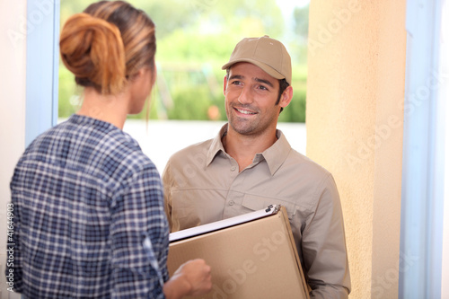Photo: package delivery package delivery