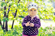 baby in the garden
