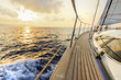 Sailing towards the sunset