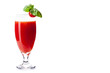 Bloody Mary Cocktail on white background Bloody Mary Cocktail on white background