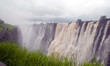 Panoramic view with Victoria falls(South Africa)