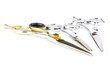 Three scissors