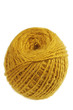 Ball of yellow yarns