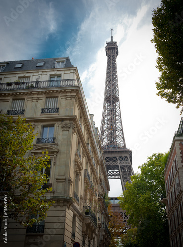 Photo: Paris and the Eiffel tower Paris and the Eiffel tower