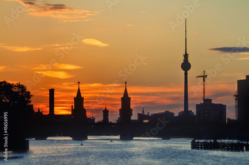 Foto: Sonnenuntergang Berlin Sonnenuntergang Berlin