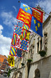 Drapeaux héraldiques . Drapeaux héraldiques .