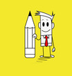 Square guy-Pen