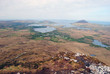Panoramic view over Connemara National Parc, Ireland