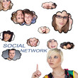 Soziales Netzwerk, social media