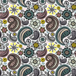 Seamless elegant paisley pattern