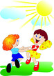 Dancing children