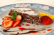 fetta di torta al cioccolato fetta di torta al cioccolato