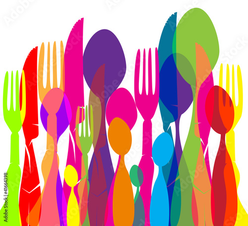 Vettoriale: Texture Cutlery Texture Cutlery