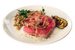 tagliata con funghi porcini