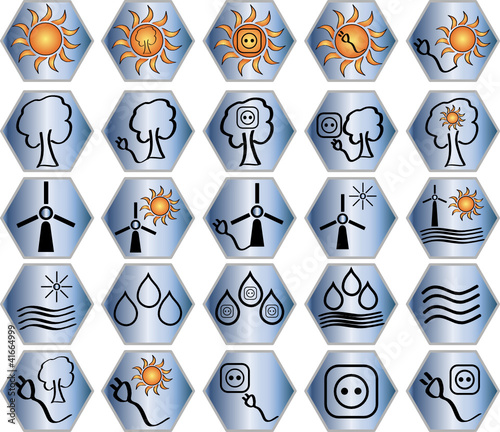 Vektor: Energie - 25 Icons Energie - 25 Icons