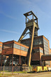 Pit head winding gear at disused coal mine in Petite-Rosselle Pit head winding gear at disused coal mine in Petite-Rosselle