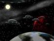 Space scene