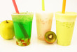 Bubble Tea bunte Shakes