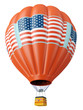 Multi-colored balloon