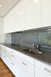 modern house with hardwood floor, view of the kitchen modern house with hardwood floor, view of the kitchen