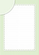 Placemat menu
