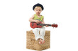Young guitar player