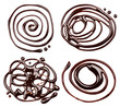 Chocolate drips