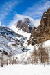 Sunny day on Alps