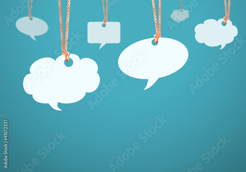 Photo: speech bubble concept speech bubble concept