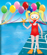 Pool Snorkel Girl