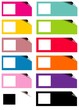 Blank page to print color label