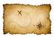Pirates treasure map
