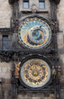 Astronomical Clock in Prague.  Czech Republic