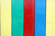 colorful paint on wood board