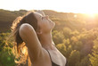 Photo: Beautiful girl in the sunlight Beautiful girl in the sunlight