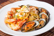fettuccine with Shrimp and mussel fettuccine with Shrimp and mussel