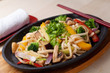 Udon with vegetables