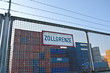 Zollgrenze Container
