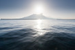 Landscape Sakurajima view from Kagoshima, Kyushu