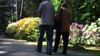 Senior couple in the park