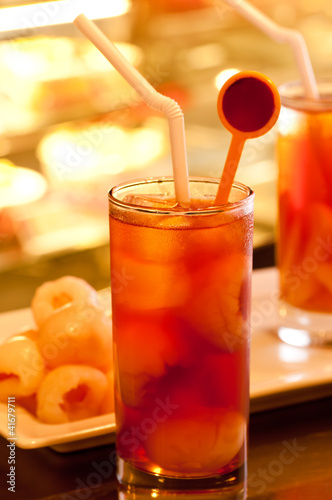 Photo: Ice lychee teas Ice lychee teas