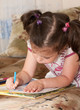 drawing girl