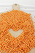 Rote Linsen mit Liebe