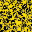 Skull & Crossbones Vectors Seamless Pattern